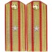 Береговая служба ВМФ СССР. Старший офицерский состав, погоны обр. 1943 г..